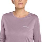 Jack Wolfskin - Crosstrail - Longsleeve - Blauw - Texadri - Ademend