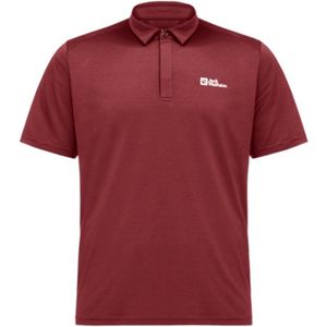 Jack Wolfskin - Delgami Polo - Poloshirt - Blauw - 100% Polyester