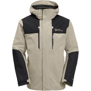 Jack Wolfskin - Jasper 2L - Hardshell Jas - Zwart - Ademend, Windwerend, Waterdicht