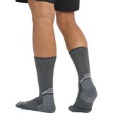 Jack Wolfskin - Vojo Light Sock CL C - Wandelsokken - Dark Grey - Sneldrogend, Geurwerend