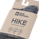 Jack Wolfskin - Vojo Light Sock CL C - Wandelsokken - Dark Grey - Sneldrogend, Geurwerend