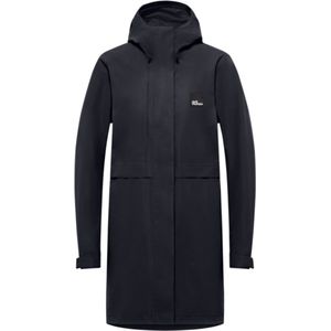 Jack Wolfskin - Terraview 2L Coat - Dames Jas - Groen - Texapore Ecosphere Pro