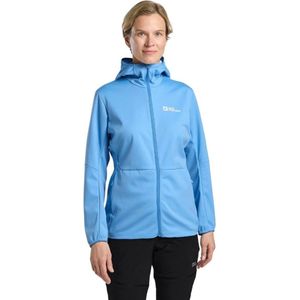 Jack Wolfskin - Feldberg Hoody - Softshell - Groen - 100% Gerecycled Polyester
