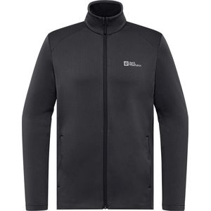 Jack Wolfskin - Kolbenberg Fleecevest - Heren - Grijs - 100% Gerecycled Polyester