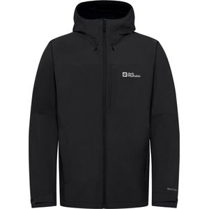 Jack Wolfskin - Tempest 2L - Outdoorjas - Zwart - TEXAPORE ECOSPHERE PRO, Waterafstotend