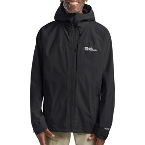 Jack Wolfskin - Tempest 2L - Outdoorjas - Zwart - TEXAPORE ECOSPHERE PRO, Waterafstotend
