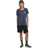 Jack Wolfskin - Casual Shorts - Blauw - Katoen