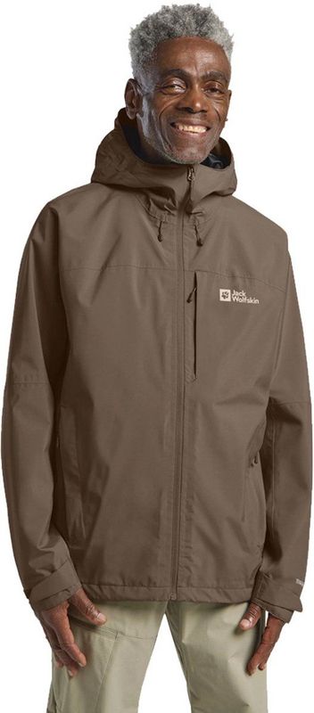 Jack Wolfskin - Tempest 2L - Hardshell Jas - Blauw - 100% Gerecycled Polyester