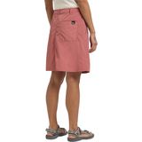Jack Wolfskin - Tihama Skort - Damesrok - Mineraal Rood - Korte Rok - Vochtregulerend - Sneldrogend - Ademend - Stretchcomfort