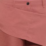 Jack Wolfskin - Tihama Skort - Damesrok - Mineraal Rood - Korte Rok - Vochtregulerend - Sneldrogend - Ademend - Stretchcomfort