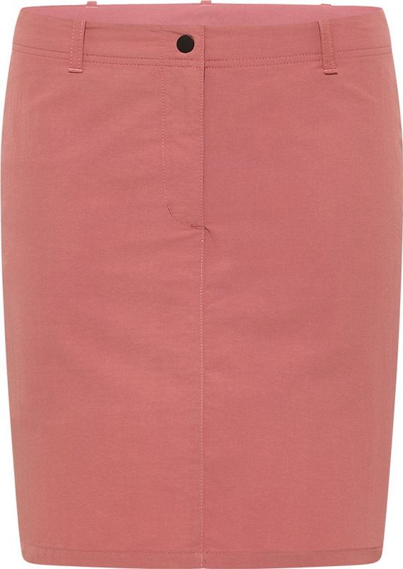 Jack Wolfskin - Tihama Skort - Damesrok - Mineraal Rood - Korte Rok - Vochtregulerend - Sneldrogend - Ademend - Stretchcomfort