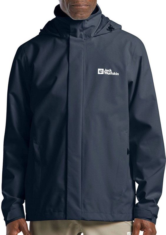 Jack Wolfskin - Routeburn Pro Ins - Isolerend Jack - Kleur Midnight Sky - Materiaal