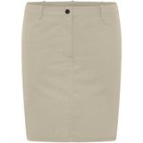 Jack Wolfskin - Tihama - Skort - Steen - Vochtregulerend, Sneldrogend, Ademend, Stretchcomfort