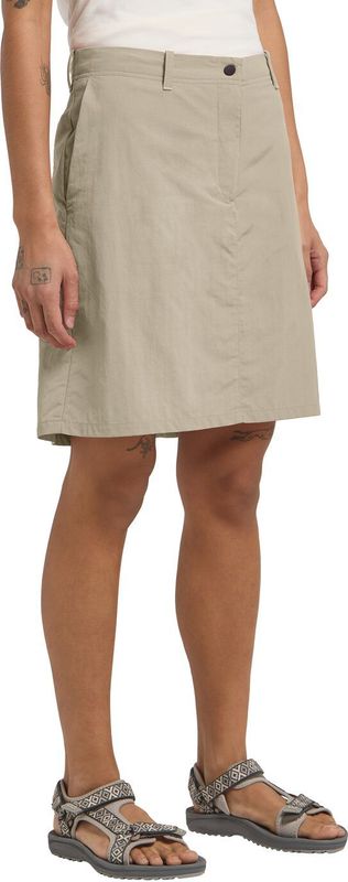 Jack Wolfskin - Tihama - Skort - Steen - Vochtregulerend, Sneldrogend, Ademend, Stretchcomfort