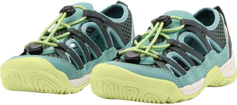 Jack Wolfskin Levente K Sandalen voor kinderen, groen (slate green), 28 EU