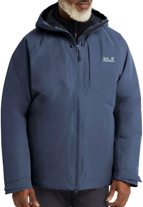 Jack Wolfskin - Icecape 2L - Winterjack - Blauw - Waterdicht