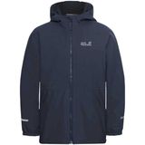 Jack Wolfskin - Wild Places 3in1 Jacket - Waterdicht Jack - Heren - Midnight Sky
