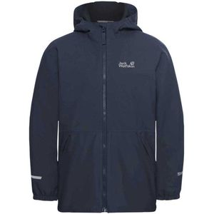 Jack Wolfskin - Wild Places 3in1 Jacket - Waterdicht Jack - Heren - Midnight Sky