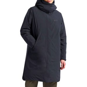 Jack Wolfskin - Wintertide Jacket - Waterdichte Lange Jas - Dames - Dark Navy