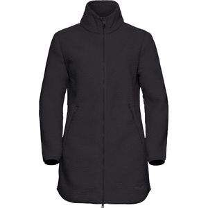 Jack Wolfskin - High Curl Coat - Fleecevest - Zwart