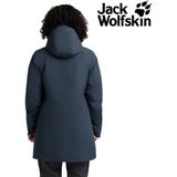 Jack Wolfskin - Heidelstein - Hardshell Jas - Blauw - Geïsoleerd - Dames