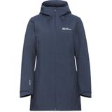 Jack Wolfskin - Heidelstein - Hardshell Jas - Blauw - Geïsoleerd - Dames