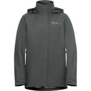 Jack Wolfskin - ROTWAND 3IN1 JKT W - Functioneel 3-in-1-jack - Slategreen