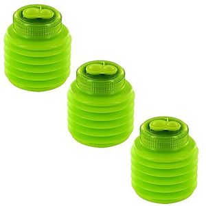 KUM AZ347.00.16-G Softie 442 puntenslijper, onbreekbaar, groen, 3 stuks