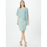 SWING Cocktailjurk  jade groen / zilver