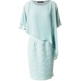 SWING Cocktailjurk  jade groen / zilver