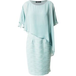 SWING Cocktailjurk  jade groen / zilver