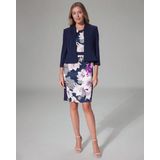 Swing Jas blauw (Maat: 38) - Effen