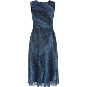 SWING - Cocktailjurk - Zwart - Materiaalmix met Stretch