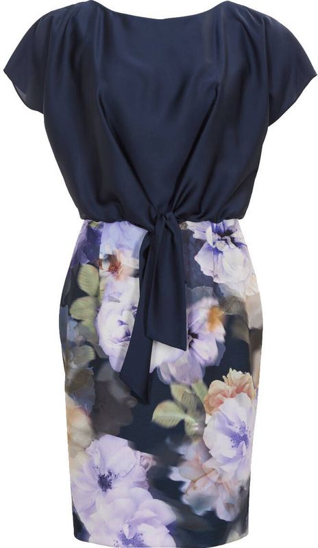 Swing - Jurk 5AI10700 - Donker Blauw