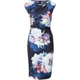 SWING - Kokerjurk - Blauw - Marine - Pastelblauw - Lila