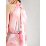 SWING - Jurk - Oranje - Amerikaanse Schouder - Mouwloos - Knielengte