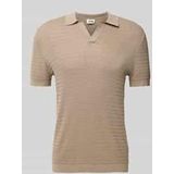 Drykorn - Braian - Poloshirt - Bruin - 100% Katoen