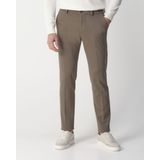 Drykorn - Ajend - Pantalon - Gemêleerd Bruin - 45% Polyamide, 33% Polyester, 15% Viscose, 7% Elastaan