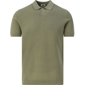 Slim fit poloshirt met structuurmotief, model 'TRITON'