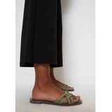 Marc O'Polo - Instapper - Olijf - 100% Leer - Comfortabele Pasvorm