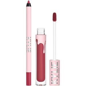 Kylie Cosmetics - Matte Lip Kit - Lipstick en Lippotlood - Vegan - Licht Vanille Aroma
