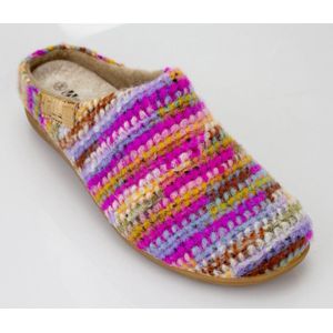 Westland - Cadiz - Pantoffel - Multi - Uitneembaar Voetbed - Rubberen Zool