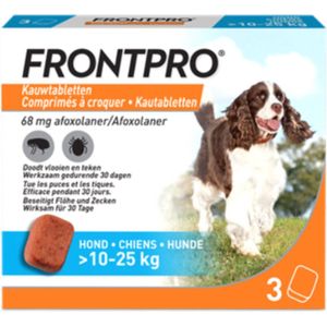 Frontpro Hond L 10-25 kg 3 tabletten
