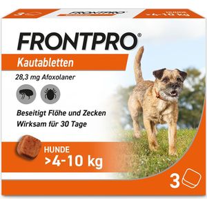 Frontpro Hond M 4-10 kg 3 tabletten