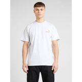 Carhartt WIP - American Script - Shirt - Goud Lichtgrijs Wijnrood