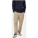 Carhartt - Flint Pant - Broek - Beige - Biologisch Katoen
