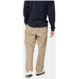 Carhartt - Flint Pant - Broek - Beige - Biologisch Katoen