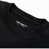 Carhartt WIP - Chase T-Shirt - Katoen - Zwart - Losse Pasvorm