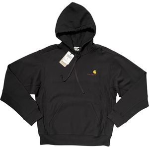 Carhartt - Hooded American Script Sweat - Zwart