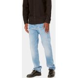 Carhartt Wip - Jeans - Blauw - 100% Katoen - Smalle Snit